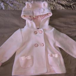 Immaculate condition. Hood with ears and rabbit print inside. Smoke and pet free home