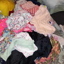 133 items qll is from NEXT M&S or GEORGE 
Great condition 
has everything you would need 
jumpers coats denim jackets 
leggings skirts jeans
dresses cardigans 
 pyjamas / gowns
vests socks tights knickers 
etc etc etc .....
