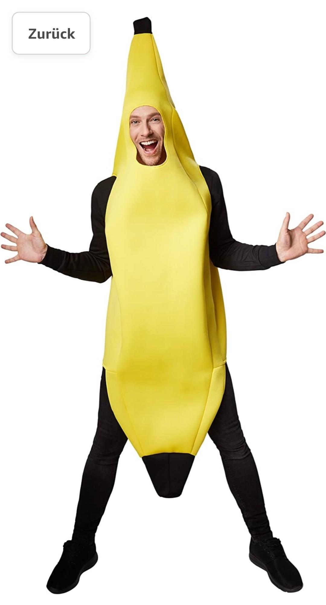 Bananenkostüm-Set Für Erwachsene & Kinder – Lustig, Weich, Perfekt Für Karneval, Halloween & Mottopartys