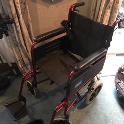 Wheelchair good condition- not much use