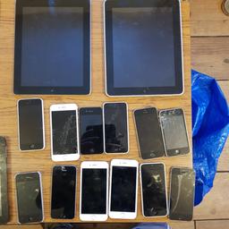 Job lot phones and Tablets..

open to sensible offers for the job lot or can sell individually 

ideal for spares and repairs.


message