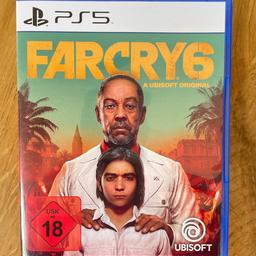 Ich verkaufe FarCry 6 für die PS5. 

Das Spiel wurde durchgespielt und ist wie neu!
Nichtraucherhaushalt. 

Verkauf nur an Personen ab 18 Jahren!!