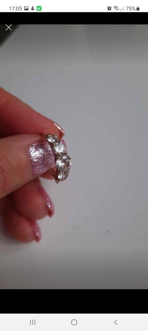 Buy & Sell West Midlands Sandwell - Photos for ladies sterling silver hallmarked ring used