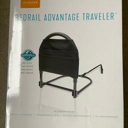 Stander Bedrail Advantage Traveler. Ideal for holidays/ nights away. Used once - still in original packaging. Cost over £80
