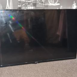 55 inch tv with legs and universal remote fully working  200 ono