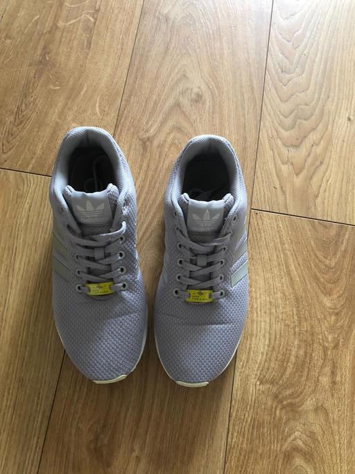 Buy & Sell Warrington Woolston Saint - Helens - Photos for Adidas ZX Grey Flux Trainers