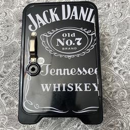I received this as a present a few years ago because I’m Jd crazy, it came with 4 Jack Daniels miniature bottles but just been used to store a few random little things here n there.