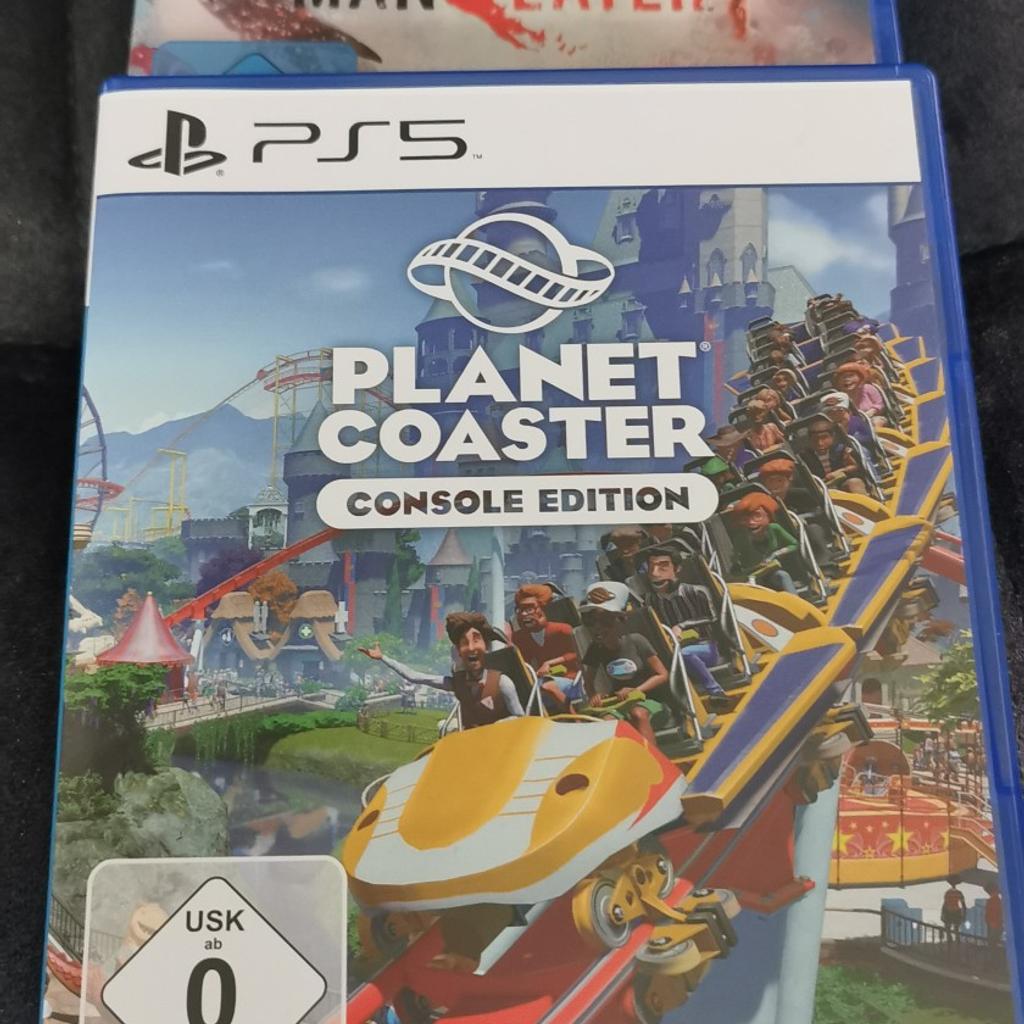 Planet Coaster plus Man Eater zusammen Ps5 in 04275 Leipzig für € 32,00 ...
