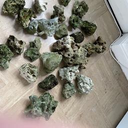 I have 25 pieces of ocean rock for sale due to closing down my tank collection Kirkby may deliver local for fuel £50.00 joblot