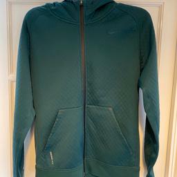 Nike green full zip hoody. Size Mens small. Good condition. Having a clear out. Collection only. Many thanks for looking.