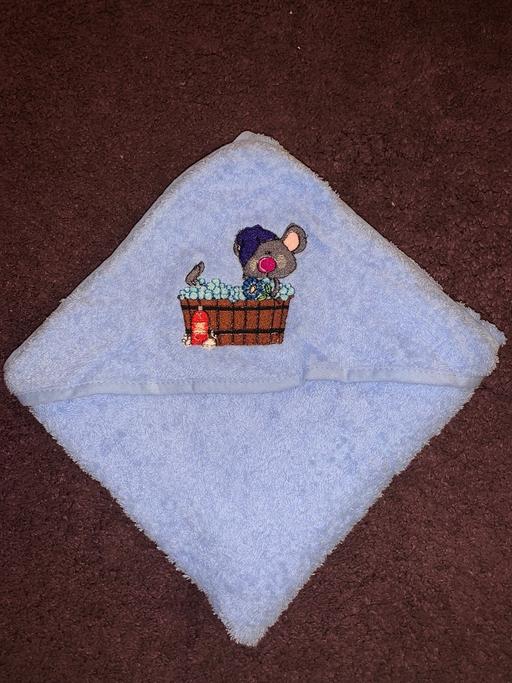 Buy & Sell County Durham Stockton-on-Tees - Photos for Blue hooded baby towel