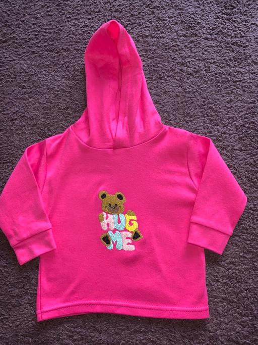 Buy & Sell County Durham Stockton-on-Tees - Photos for Pink hooded baby top