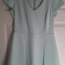 Topshop mint green dress size 10 only worn once.