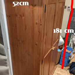 Measurements Dimensions
Cupboard (h) 181cm x (w) 100cm x (d) 52cm
urgent must sell asap will accept offers