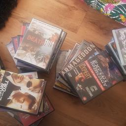 Around 60 DVDs
Some are still sealed
Mainly Action Films
COLLECTION ONLY