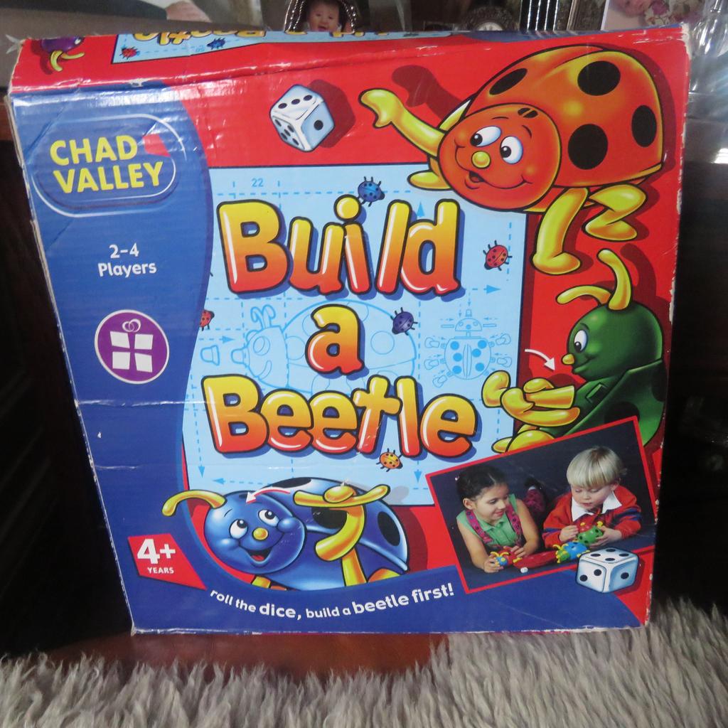 kids build a beetle game players 2 -4 for kids all ages in very good condition pickup only