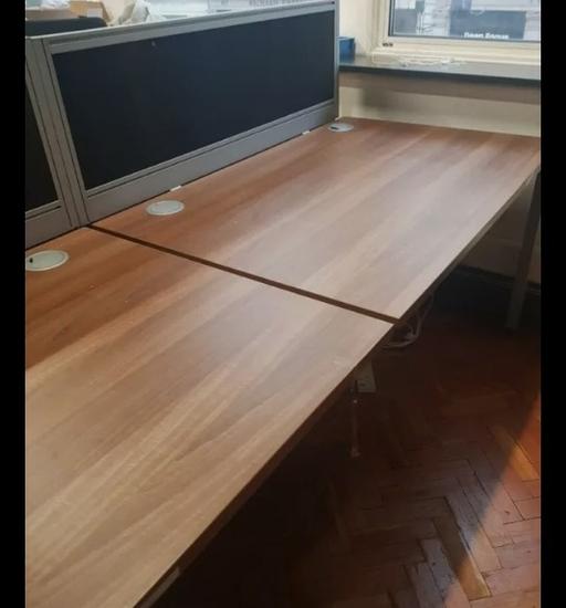 Buy & Sell South East London Croydon - Photos for 2 and 6-pod walnut pod desks £110 & £330