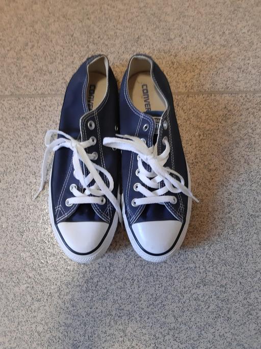 Buy & Sell South West London Stockwell - South West London - Photos for BLUE CONVERSE TRAINERS UK 7