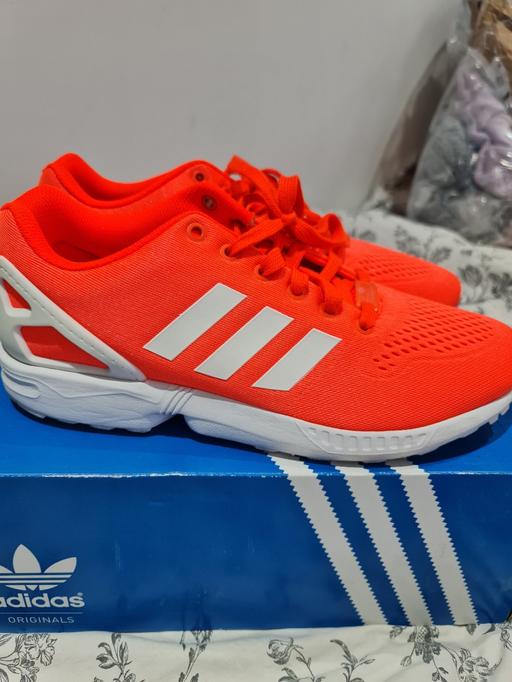 Buy & Sell North West London Hendon - North West London - Photos for ADIDAS ZX FLUX / UK 10 / SOLAR RED