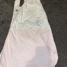 Baby Peter rabbit sleep grow bag (18-24months)
Good condition.
From pet and smoke free home.
Sold as seen.
