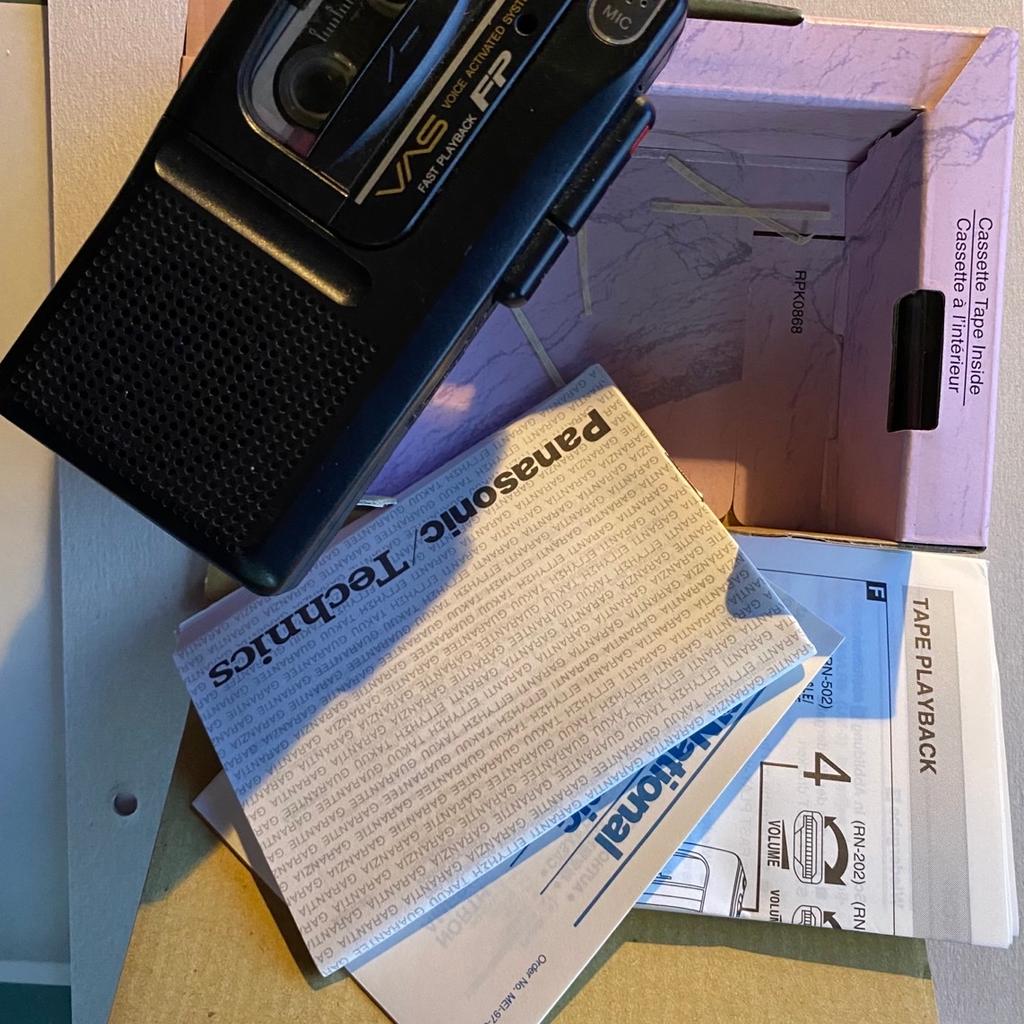 PANASONIC RN302 Microcassette Recorder in 55239 GauOdernheim für 19