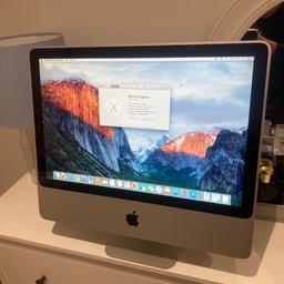 Great condition iMac, slightly older now but still works perfectly. Cleaned and ready for a new owner. Specs are in the pics. Collection Redditch.