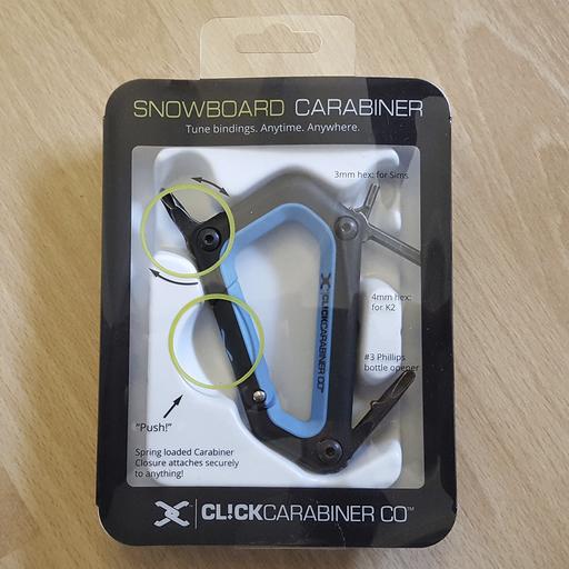 Buy & Sell Surrey Waverley - Photos for CLICK Snowboard Carabiner Mini-Tool - New!