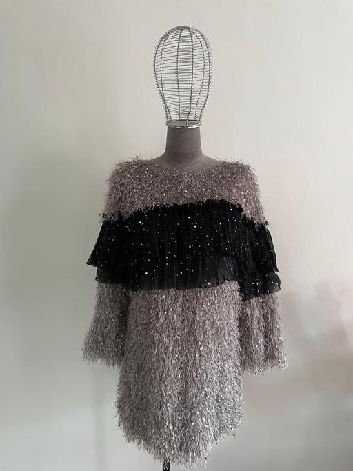 Buy & Sell West London - Photos for Grey & black jumper dress