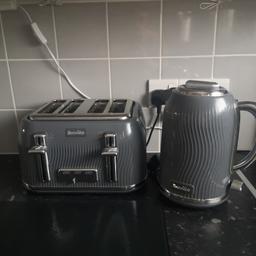 Breville 4 slice toaster
Breville kettle
Russell hobbs 800w microwave
All excellent condition from smoke free and pet free home.