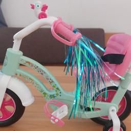 Fahrrad für Baby Born Puppe
Mit Blinklicht zum ein und aus schalten