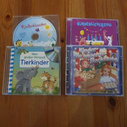 4 CD's für 4€

Kinderlieder
Weihnachtslieder
Kinderhits
Kindermusik