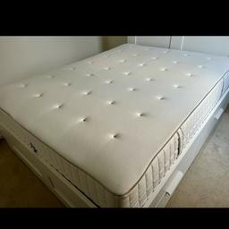 Ikea Brimnes King size bed with headboard and 4 underbed storage drawers. In good condition. Already dismantled. Also have a new king mattress for sale. Happy to agree price for bundle. Offers welcome. 

Please see my other items for sale. Thanks Thanks