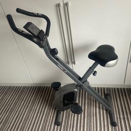 Premier Fit foldaway exercise bike excellent condition adjustable pedal tension & digital display also padded adjustable seat height pick up only please