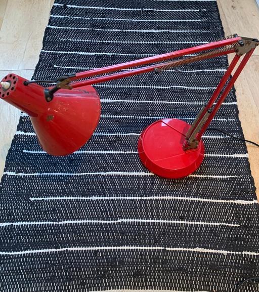 Buy & Sell North London Alexandra Palace - North London - Photos for Red anglepoise lamp