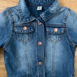Denim jacket used in good condition. Cash on collection from TW3