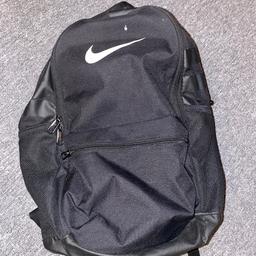 Black Nike back pack used handful of times still in brill condition.