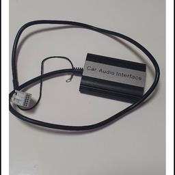 USB AUX MP3 Adapter geeignet für VW/Skoda/SEAT 12pin bis Juli 2010