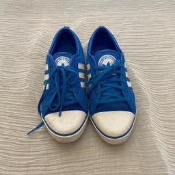 Adidas trainers
Size 5.5
Good condition, worn on the front white tips

#adidas #trainers #pumps #blue #white