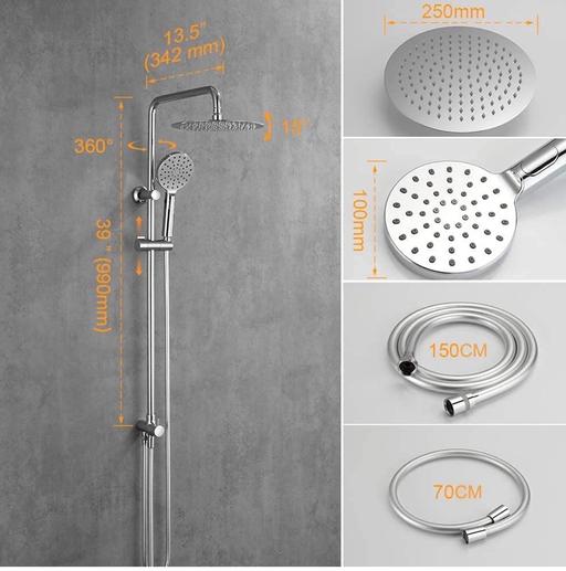 Buy & Sell Hampshire Gosport - Photos for GRIFEMA COLUMNAS-G7005 Modern Chrome Shower