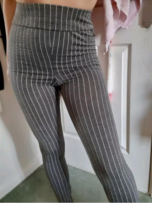 Buy & Sell West Midlands Walsall - Photos for sexy grey pinstripe leggins size 8 plt