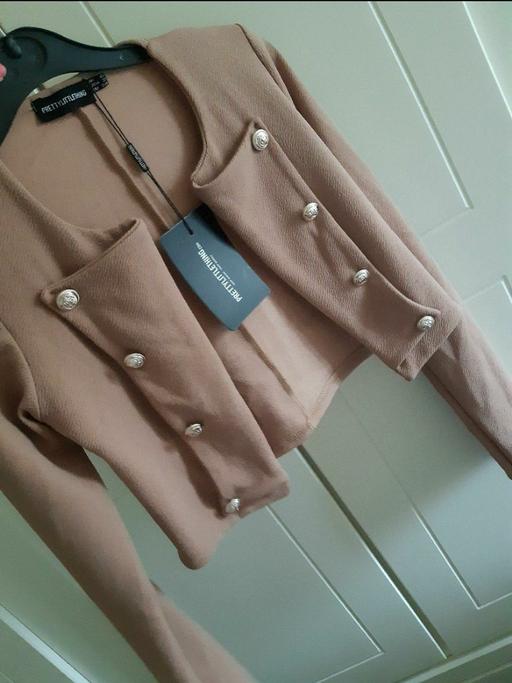 Buy & Sell West Midlands Walsall - Photos for new size 6 tan smart crop jacket top