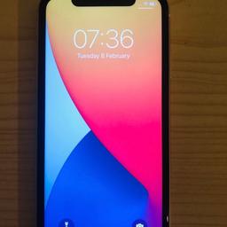 iPhone 11 . 64g 85% battery,excellent condition , open to all networks iCloud unlocked. Slight mark on side but can be covered by phone case. No scratches on front or back. Free phone case worth £20. Can deliver locally or can collect.£245 or sensible offers. Silly offers ignored. Thanks.
