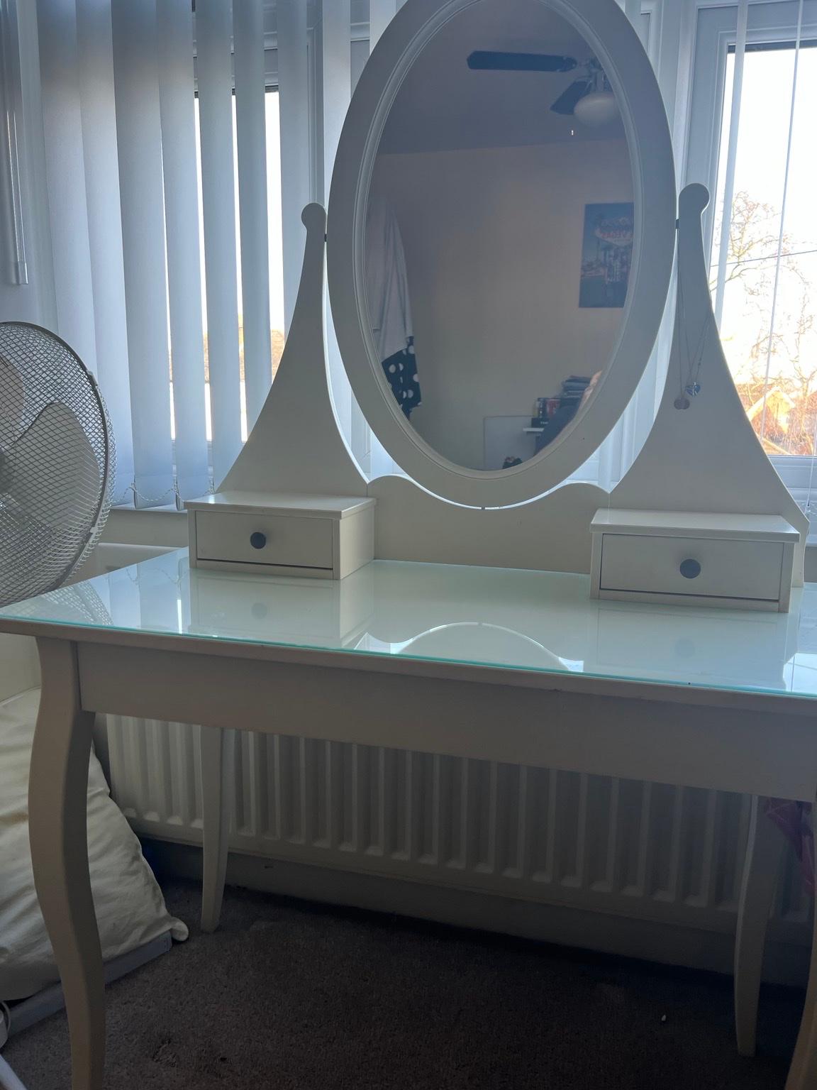 Ikea hemnes dressing table white in WV14 Dudley for £60.00 for sale