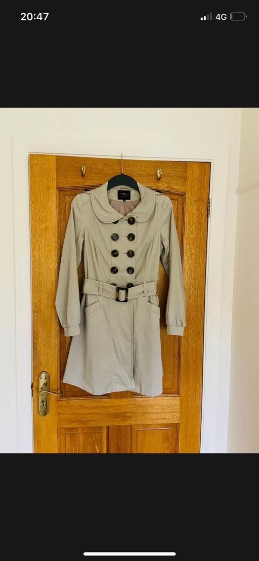 Buy & Sell West Midlands Birmingham - Photos for New Look Beige Mac Trench Coat Belt Tie. UK 8