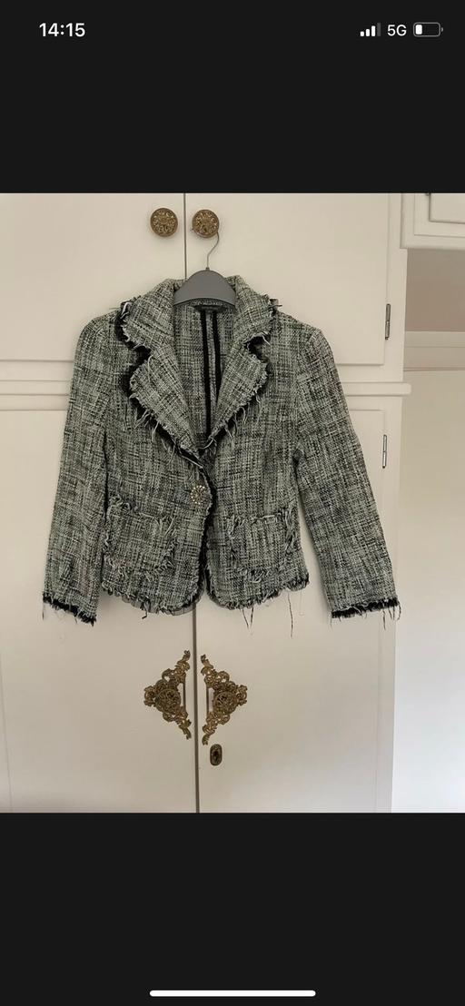 Buy & Sell West Midlands Birmingham - Photos for River Island Size 8 Boucle Tweed Blazer