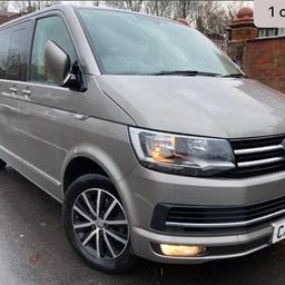 Wanted!!!! VW T6 Transporter similar to the one pictured. Not stupid mileage. Clean condition preferably day combi van with windows and side doors. Please get in touch.