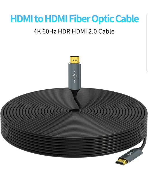 Buy & Sell Surrey Guildford - Photos for HDMI Fibre Optic Cable, 50m, NEW in box