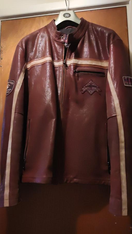 Buy & Sell West Midlands Walsall - Photos for Men's leather fashion motorcycle jacket.