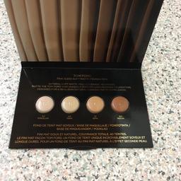 Brand new unopened samples in the shade 0.5 porcelain. 4.0 fawn,7.2 sepia and 10.5 mocha