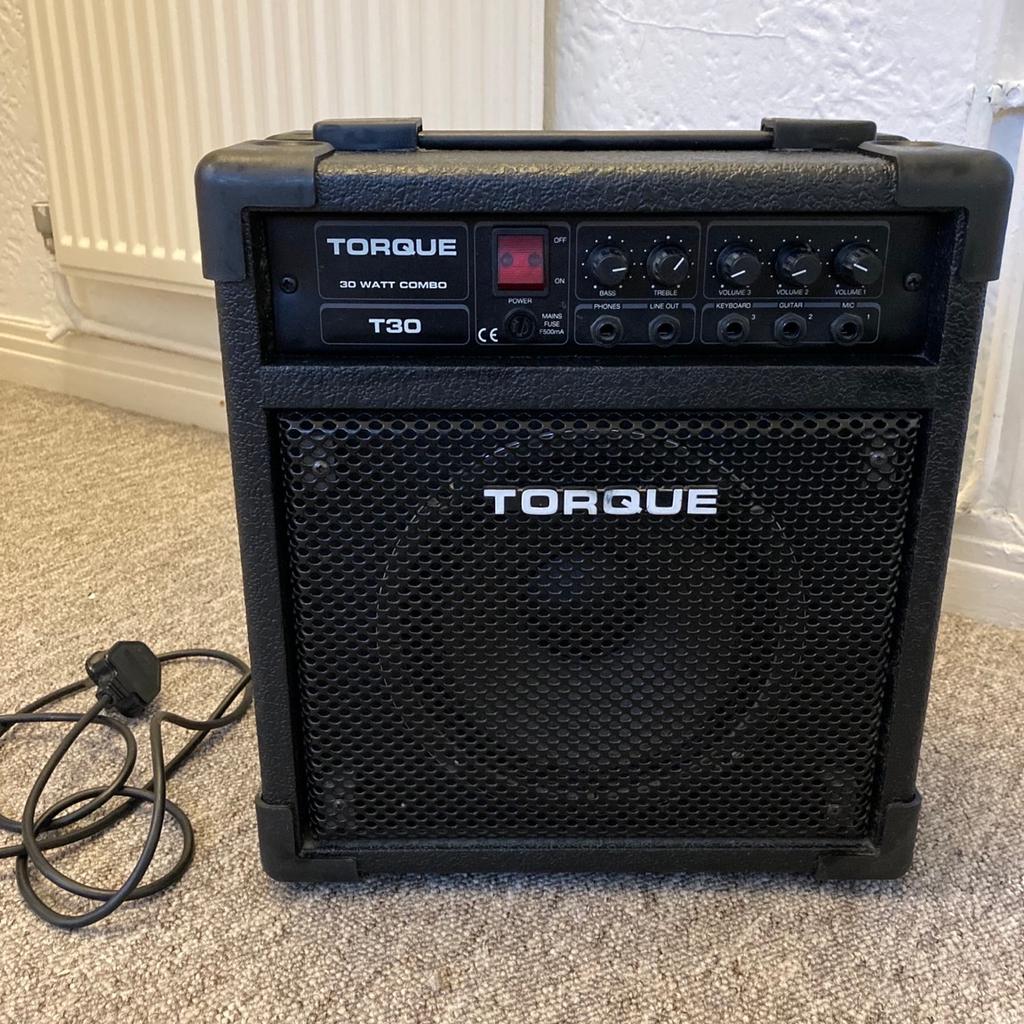 Torque T30 guitar/keyboard/vocal amplifier in N3 für £ 20,00